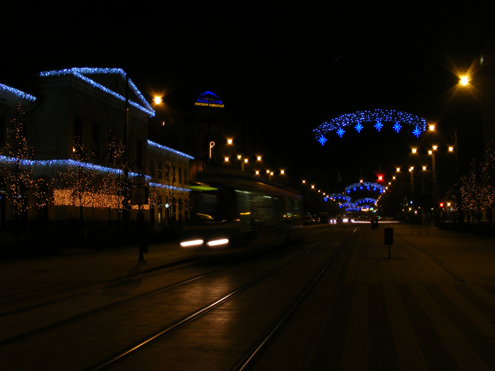 Debrecen Belváros - Ünnepi fények