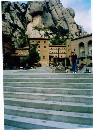 Monseráti kolostor Spanyolország