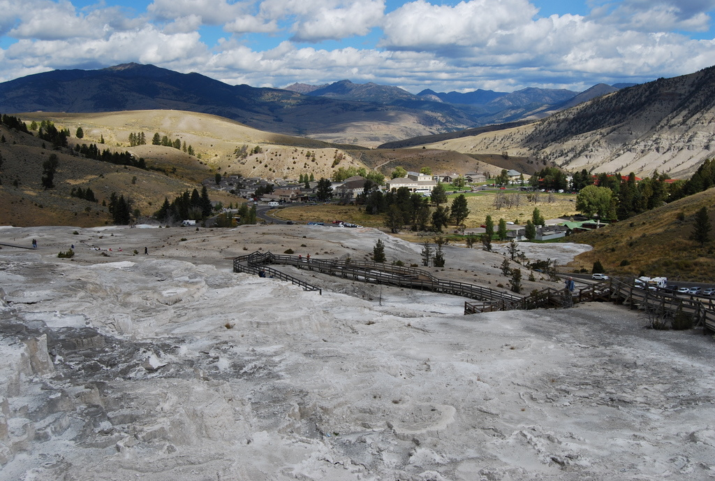 US 2010 Day10  044 Mammoth Hot Springs, Yellowstone NP, WY