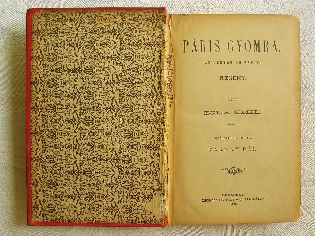 Emile Zola: Párizs Gyomra – 002