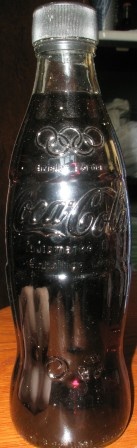Atlantai olimpiára kiadott, Ausztriában forgalmazott üveg