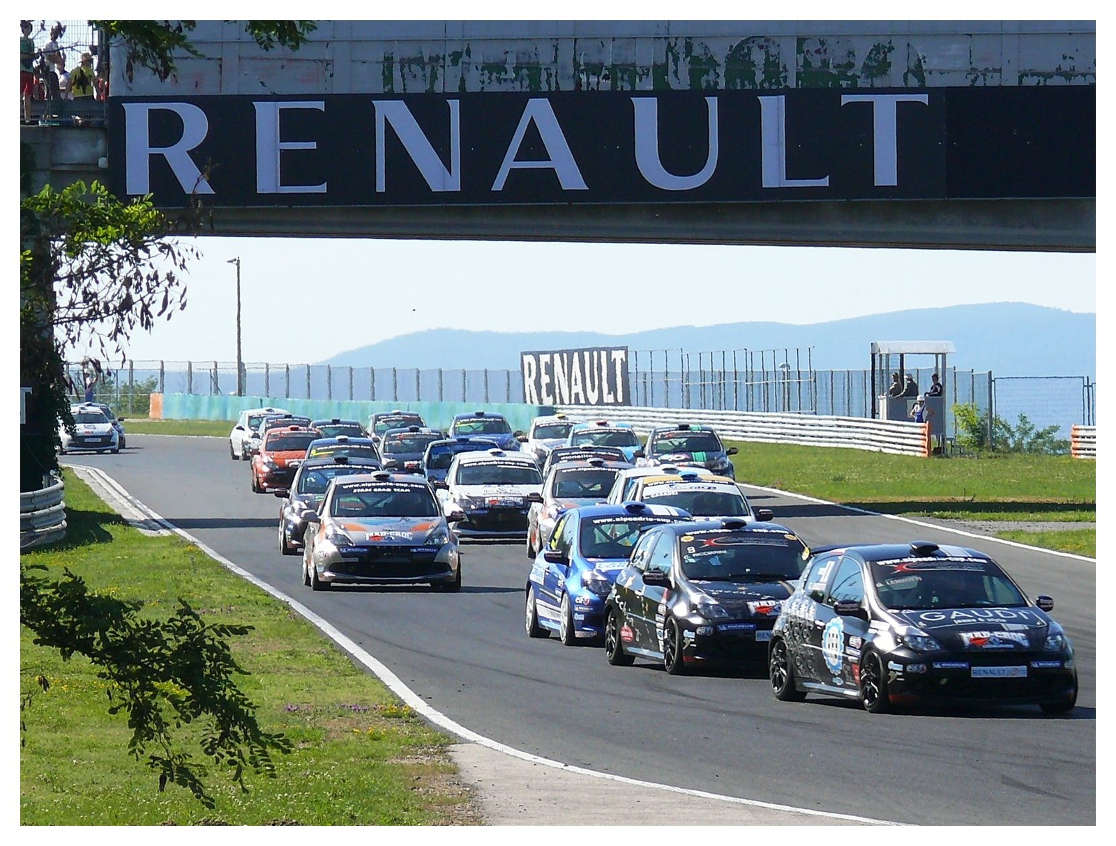 Renault Clio CUP mezőny