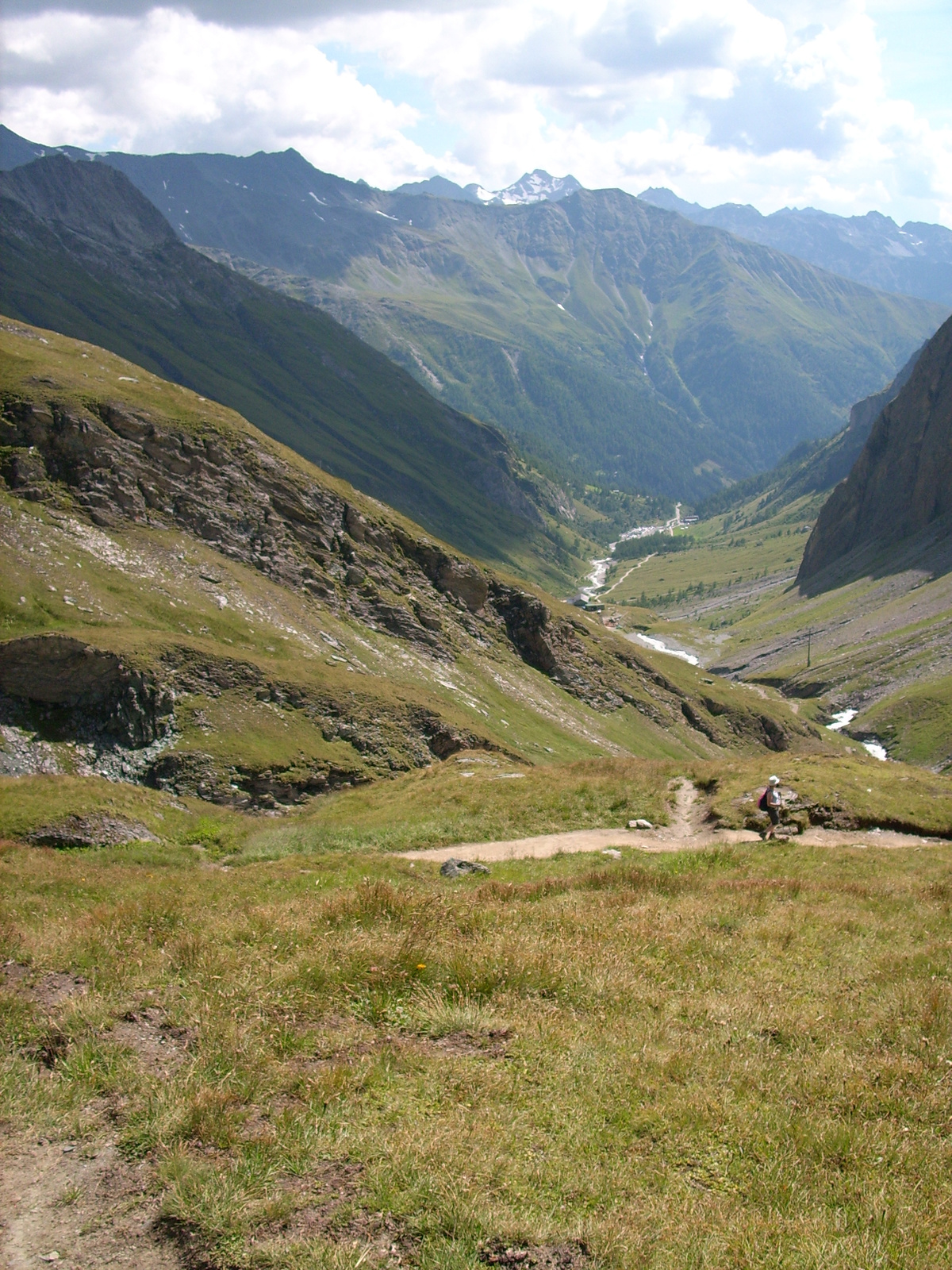 Lucknerhaus (1918m)-Stüdlhütte (2801m) túra 41 a végcél vissszaf