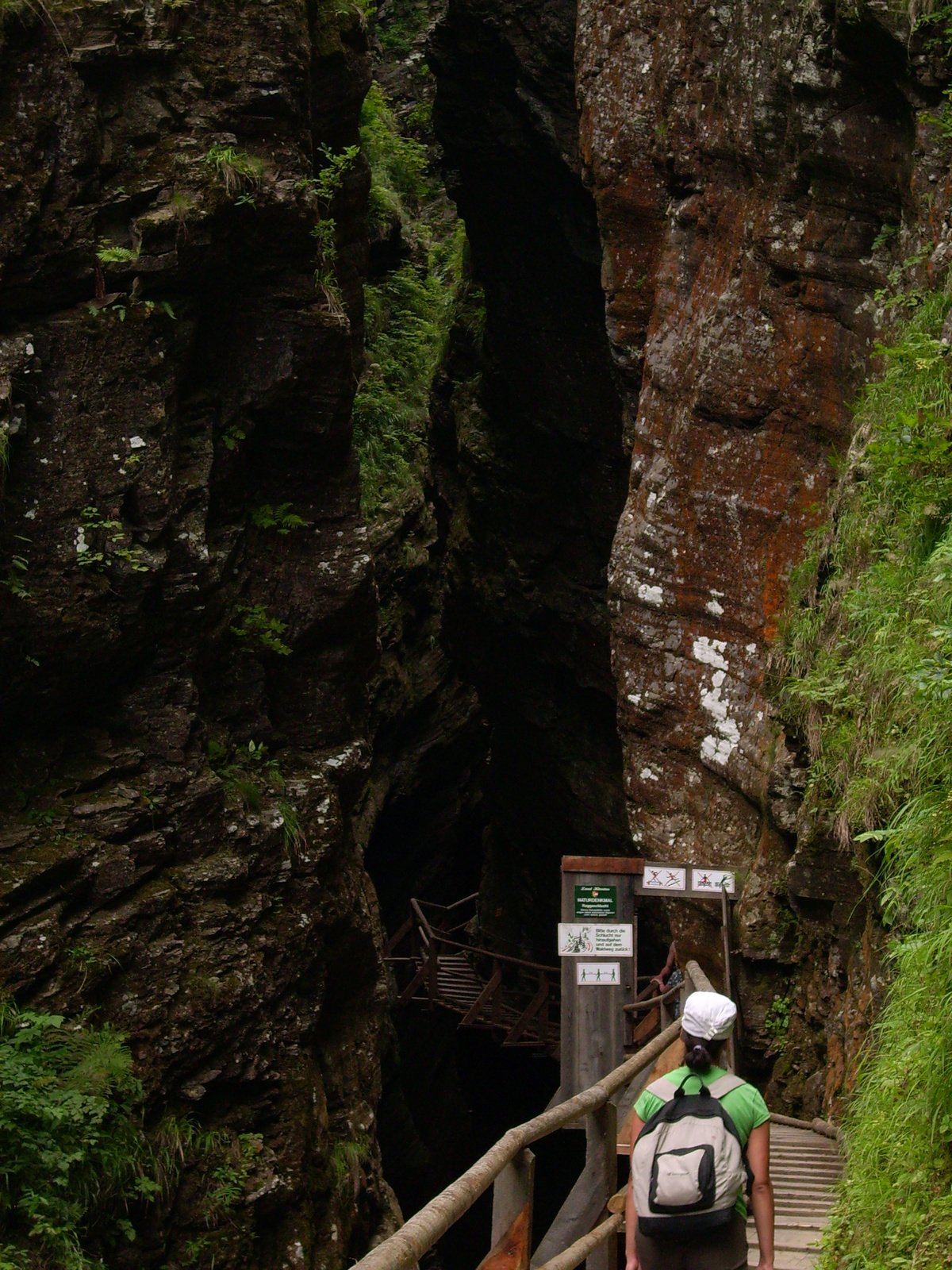 Raggaschlucht kanyon 4 20090821