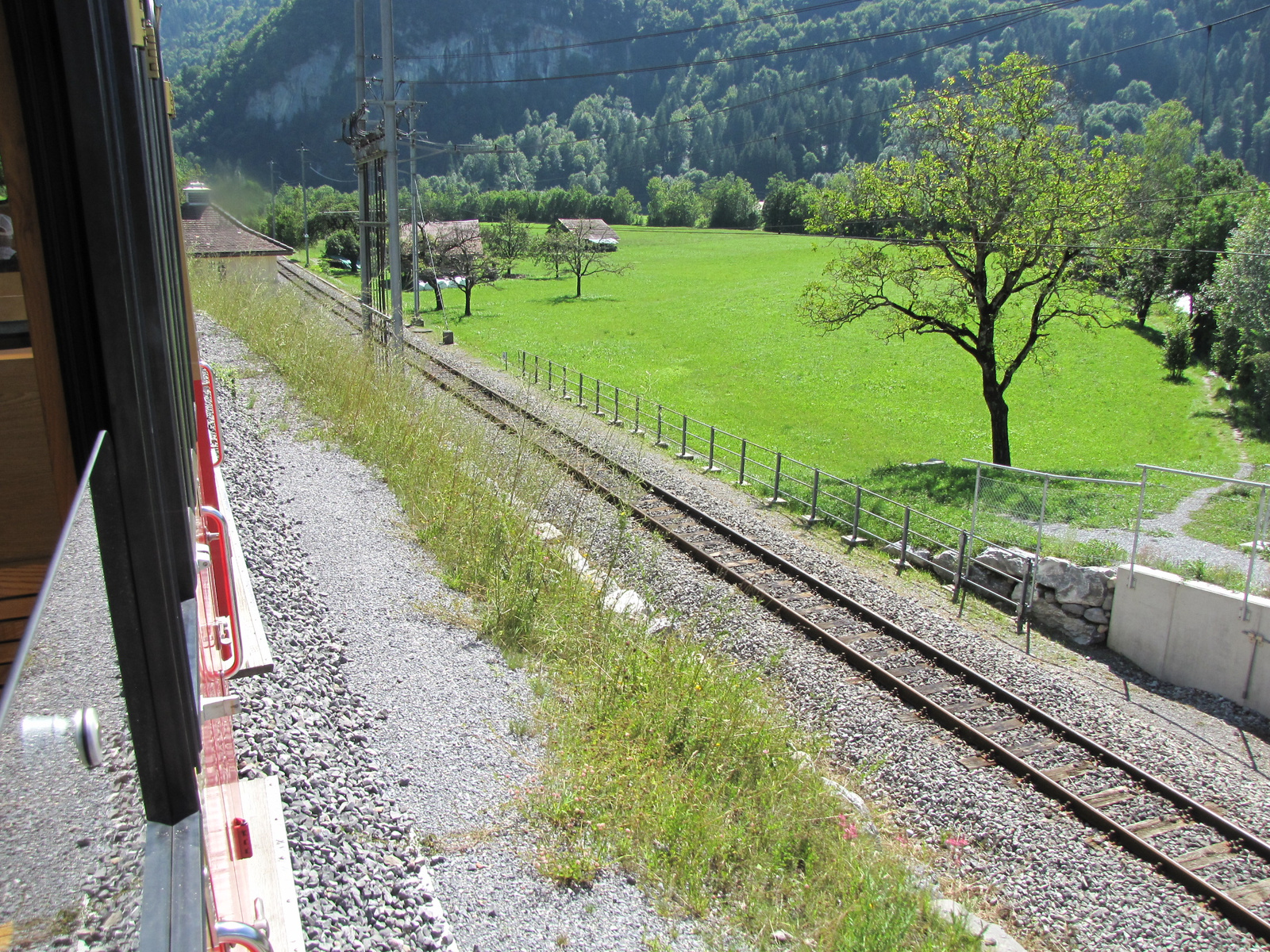 Jungfrau Region, Schynige Platte Bahn, itt válik el a fog