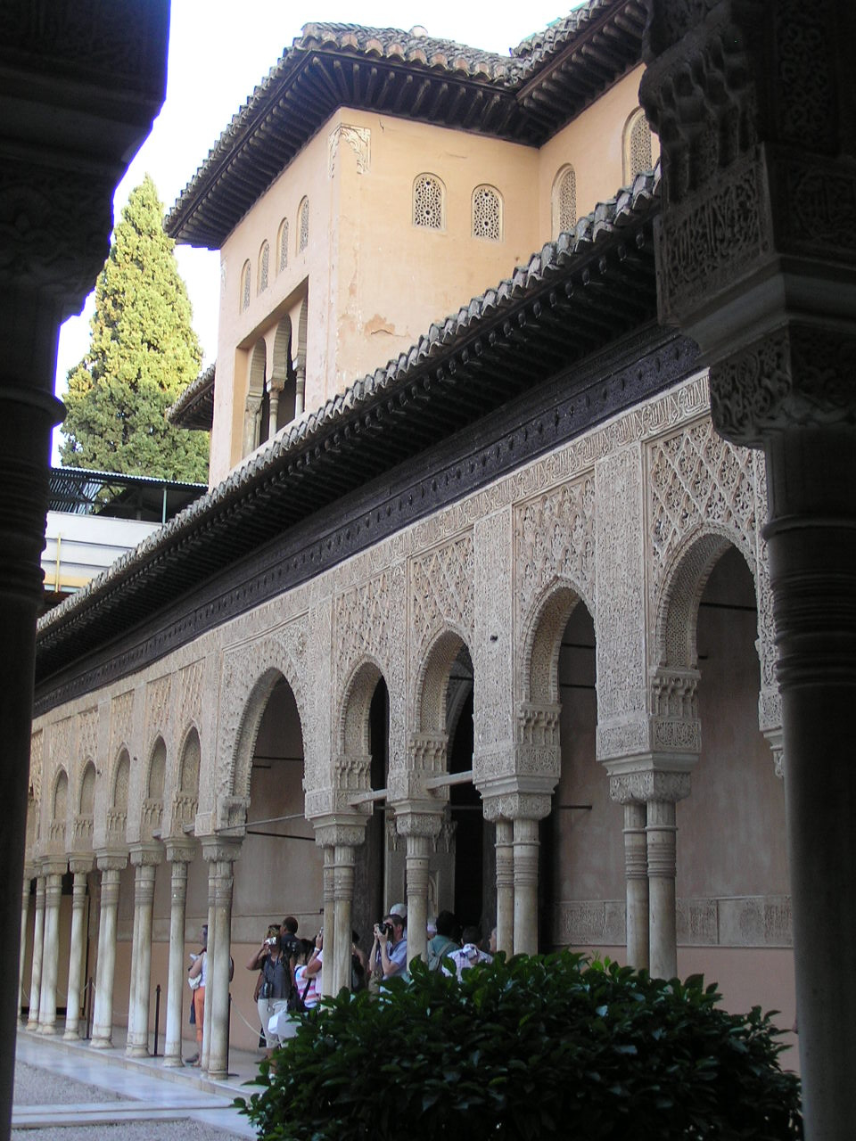 0262 Granada Alhambra Oroszlános udvar