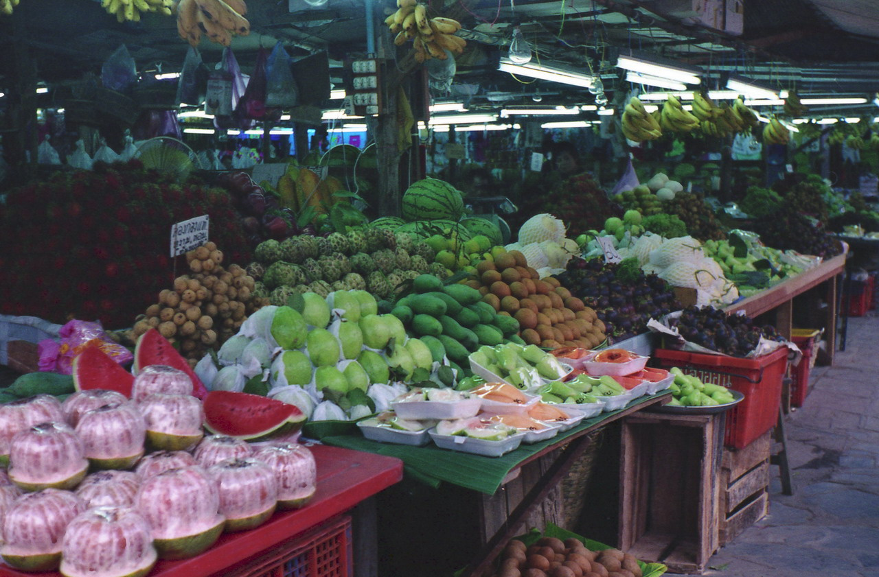 Bangkok Gyümölcspiac