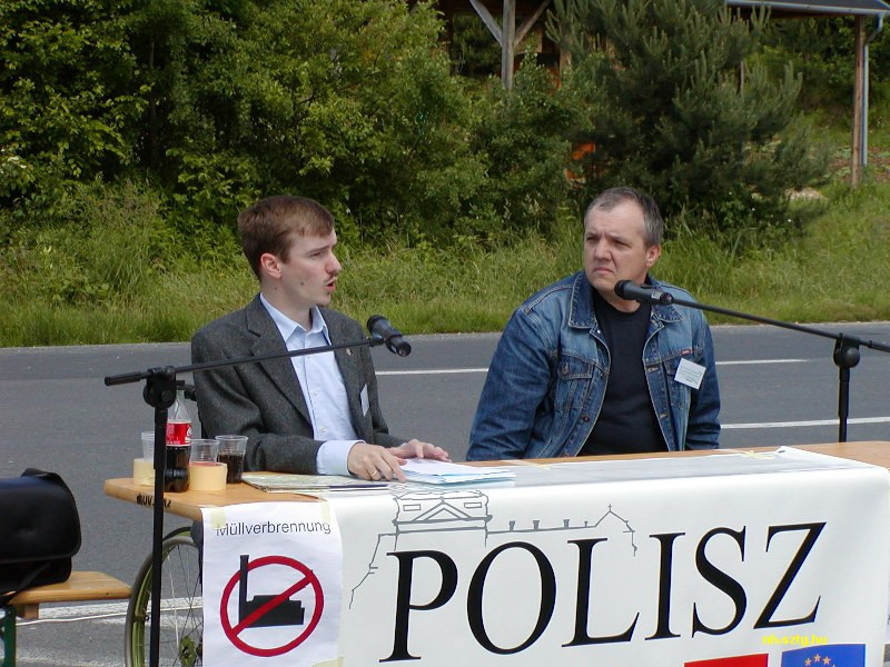 2006-06-09 Az első demonstráció a hulladékégető ellen