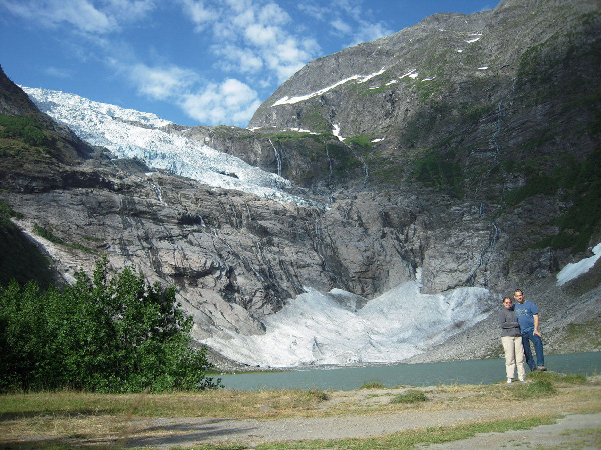 Bergsetbreen gleccser