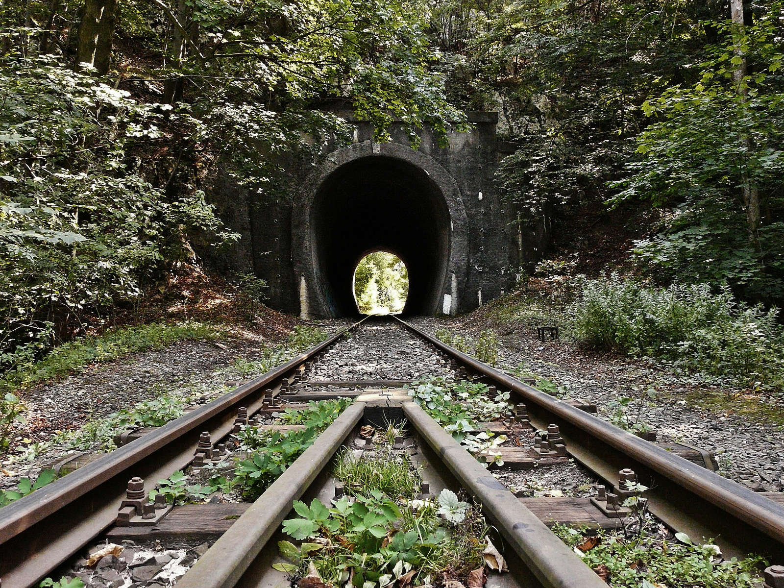 A magas-Bakony egyik alagútja