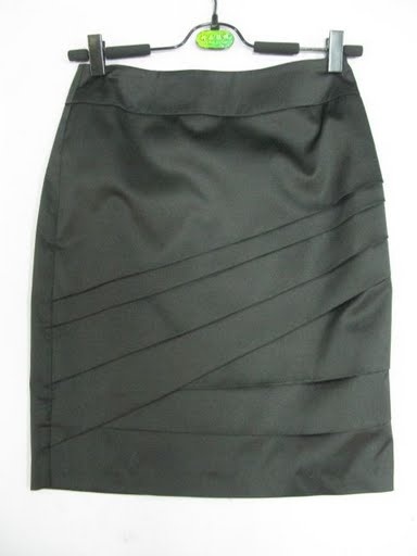 90724A-26 DOLCE BLACK COTTON SKIRT SIZE 2 4 6 PRICE USD 33[1]