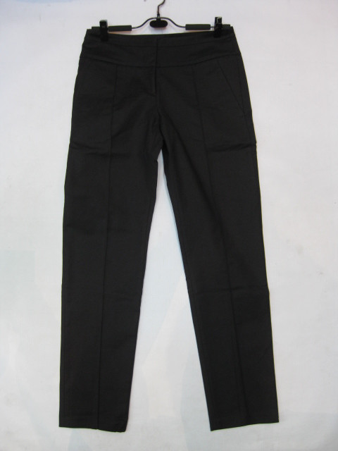 90926A-29 CK BLACK COTTON TROUSERS SIZE 2 4 6 8 PRICE USD 42