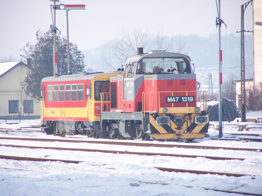 M47 - 1319 + Bzmot - 223 Bátaszék (2009.12.21).