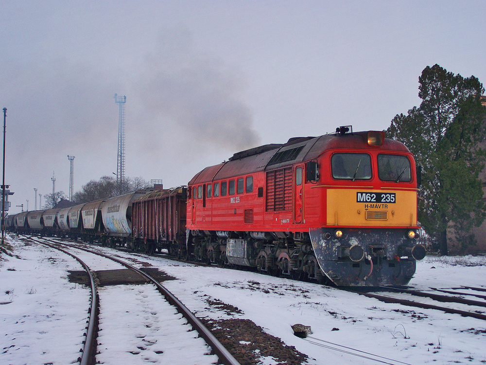 M62 - 235 Bátaszék (2010.02.05).