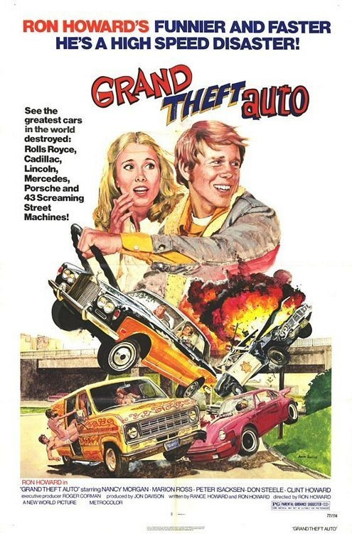 grand theft auto poster 1977