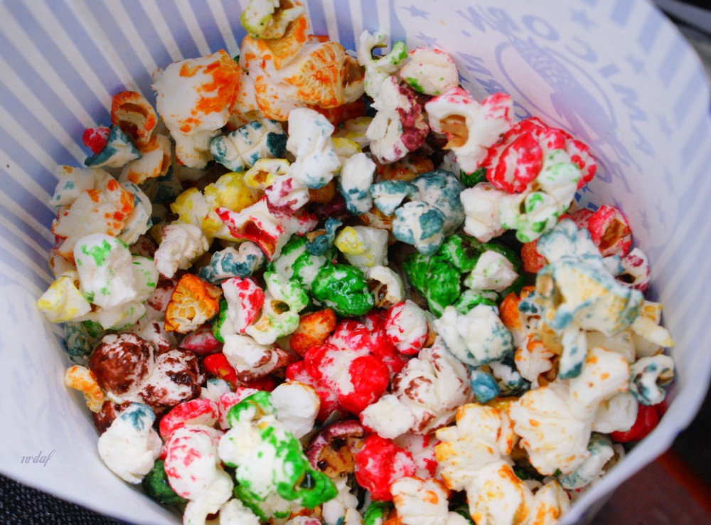 colorful popcorn