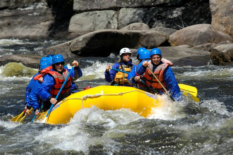 Hudson rafting