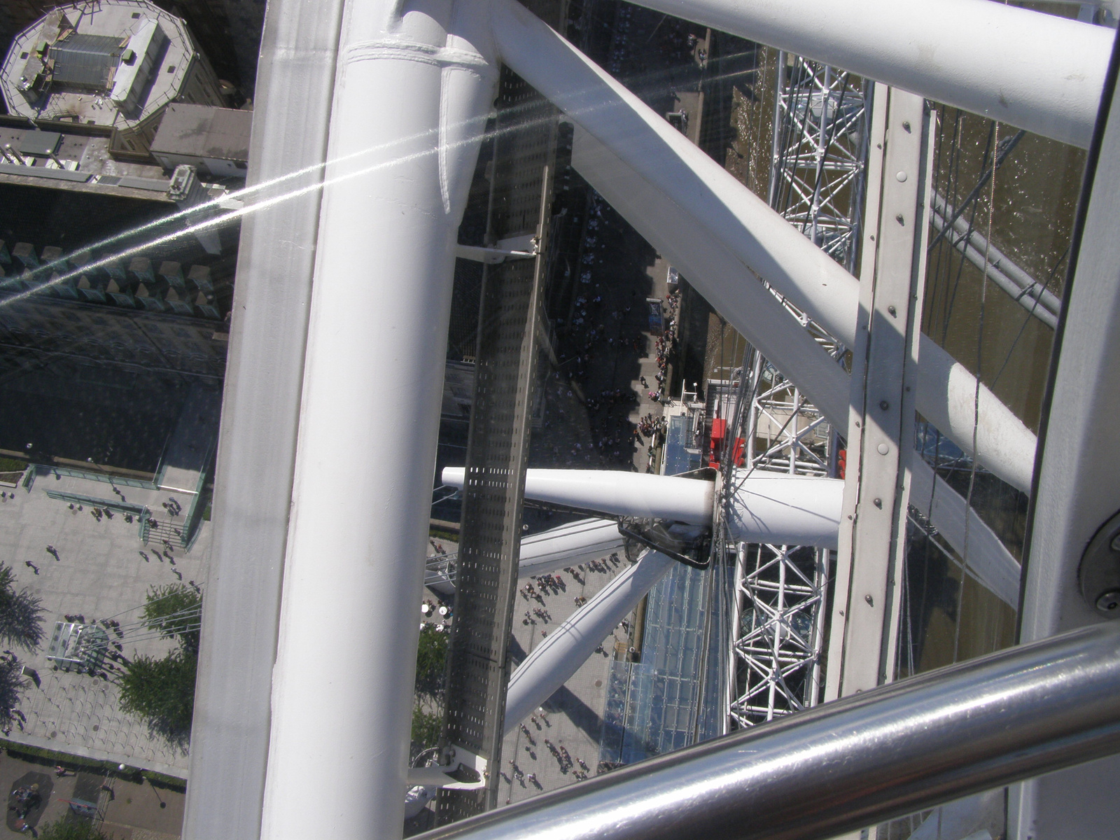 London Eye felülről