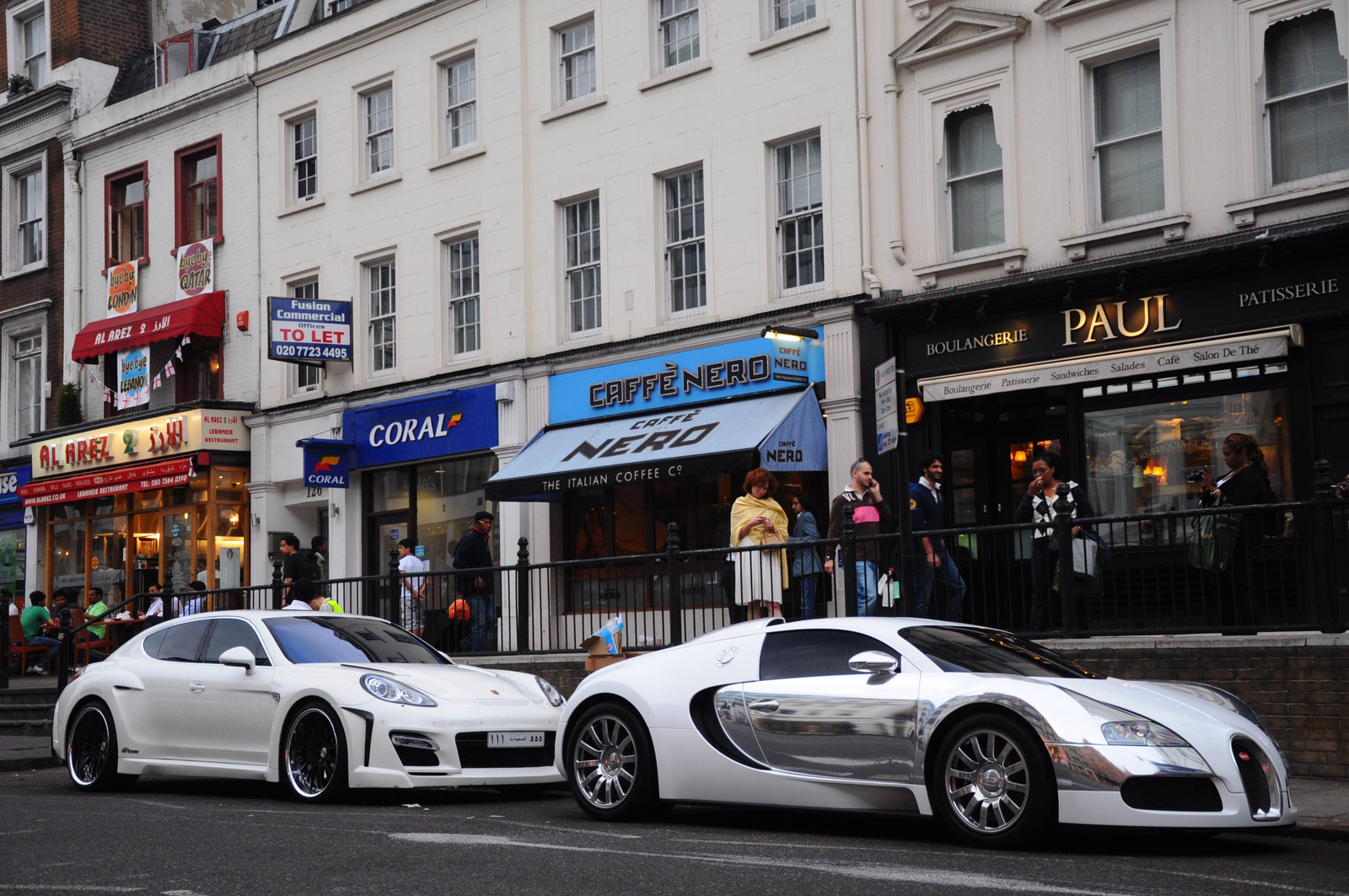 Veyron Centenaire & FAB Design Panamera