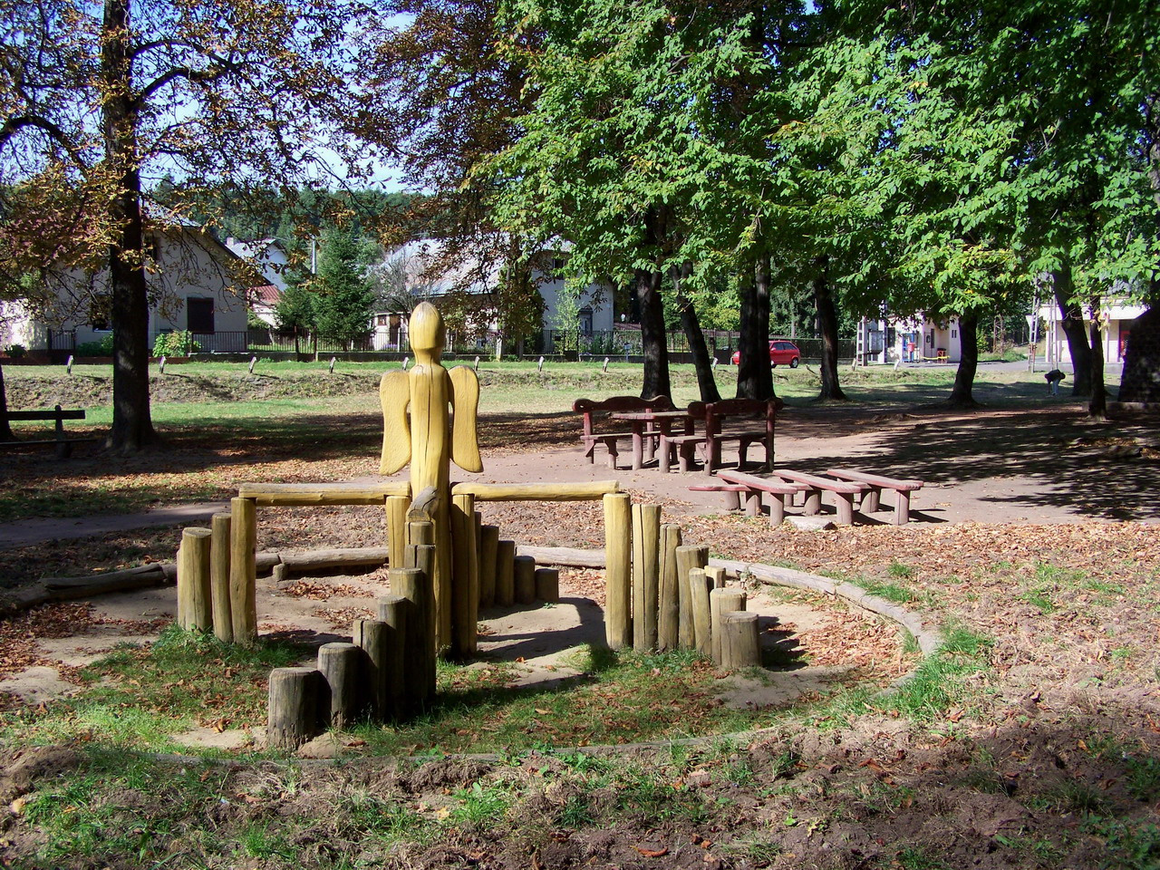 Salgóbánya, a Zenthe Ferenc parkban