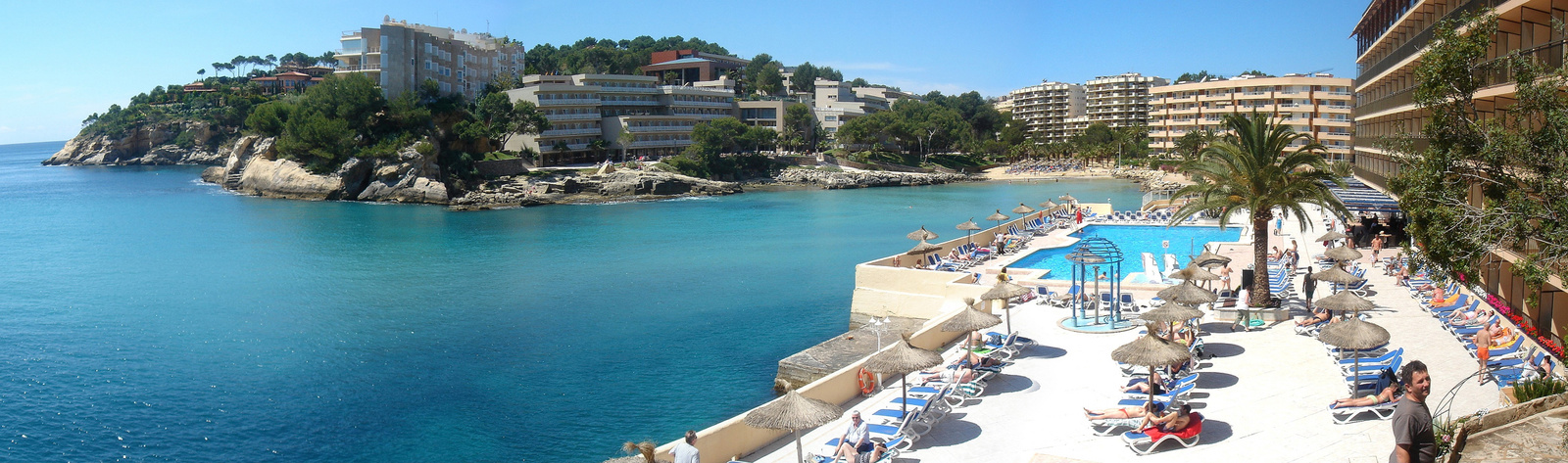 Spanyolország - Palma De Mallorca - Cala Vinyes panoráma