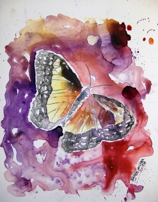 butterfly-painting