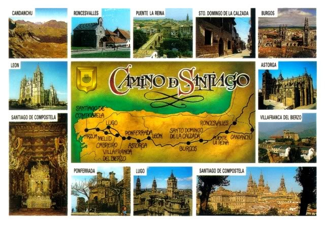 CaminoDeSantiago postcard