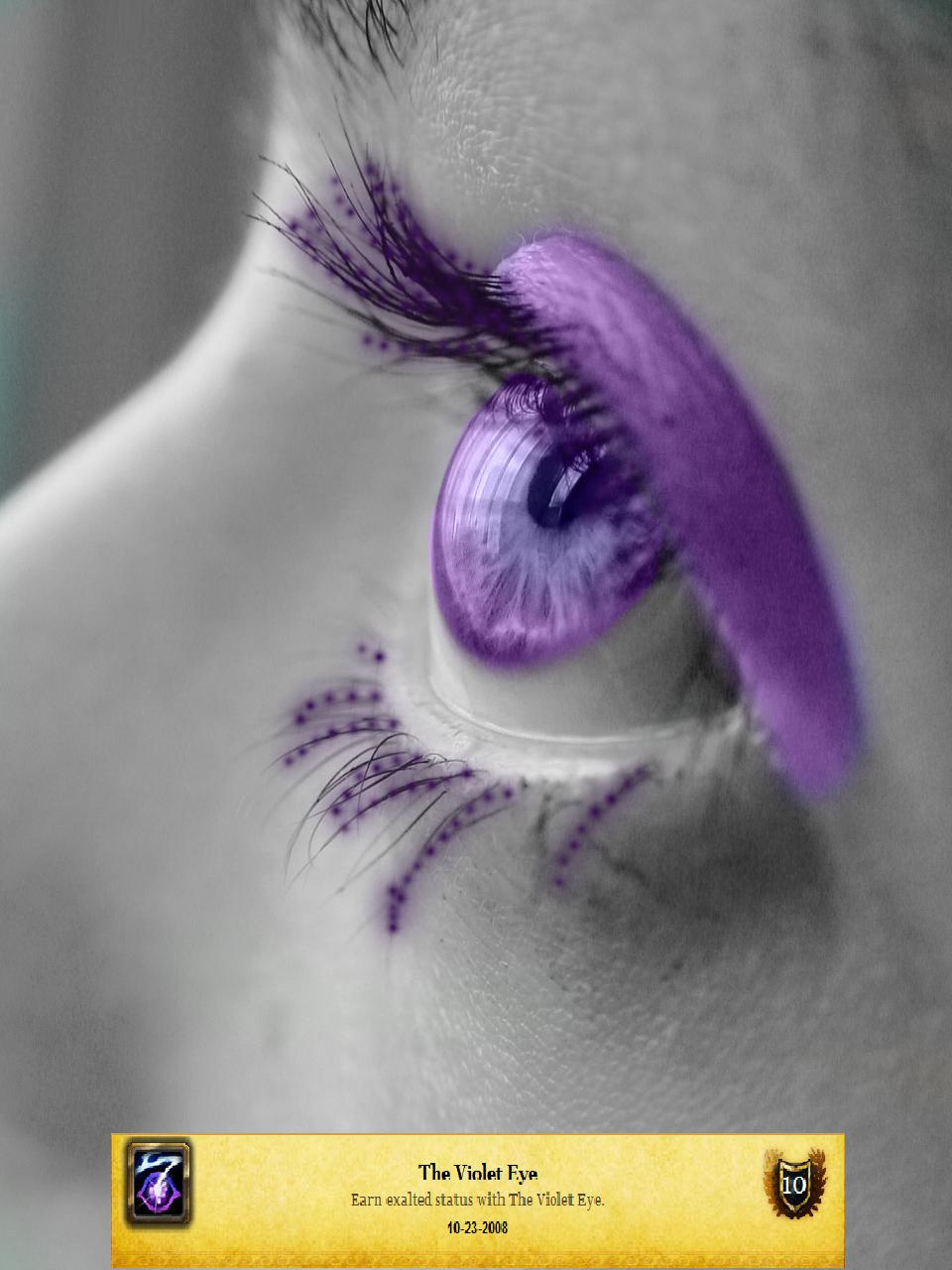 the violet eye
