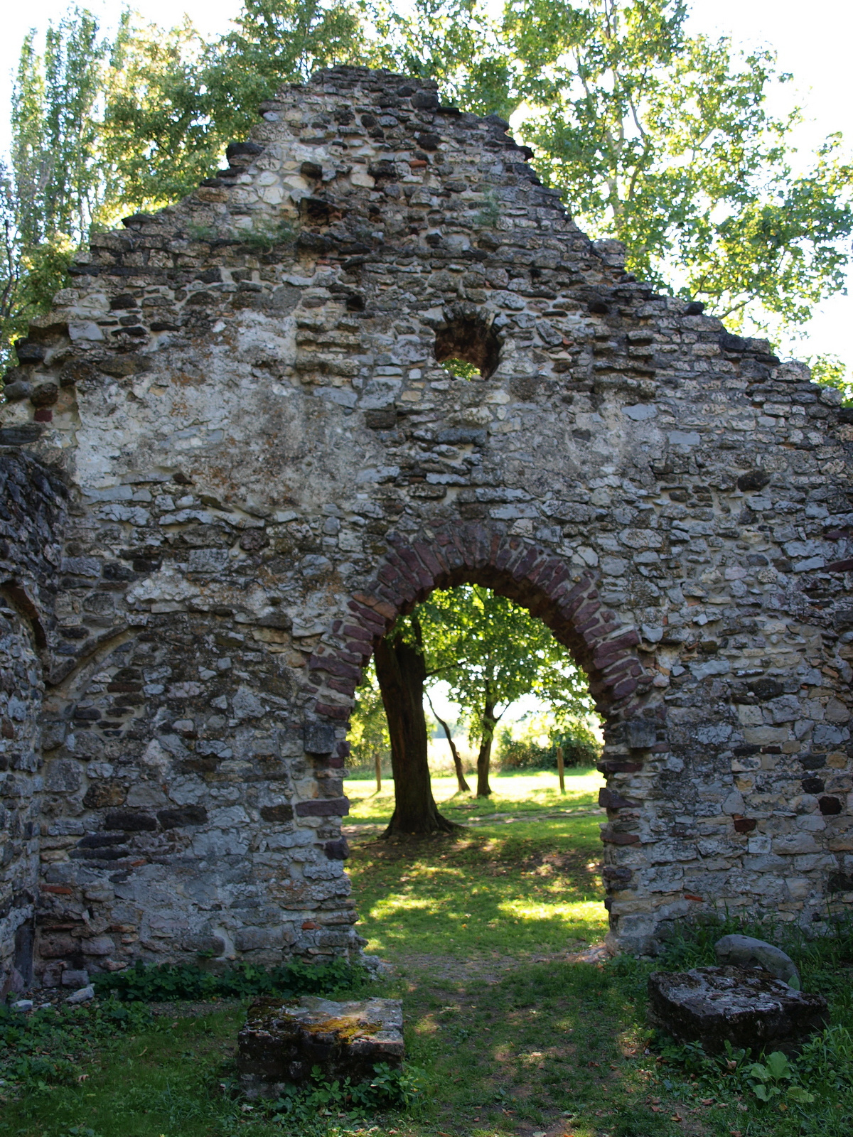 Aszófő, Kövesdi templomrom 07