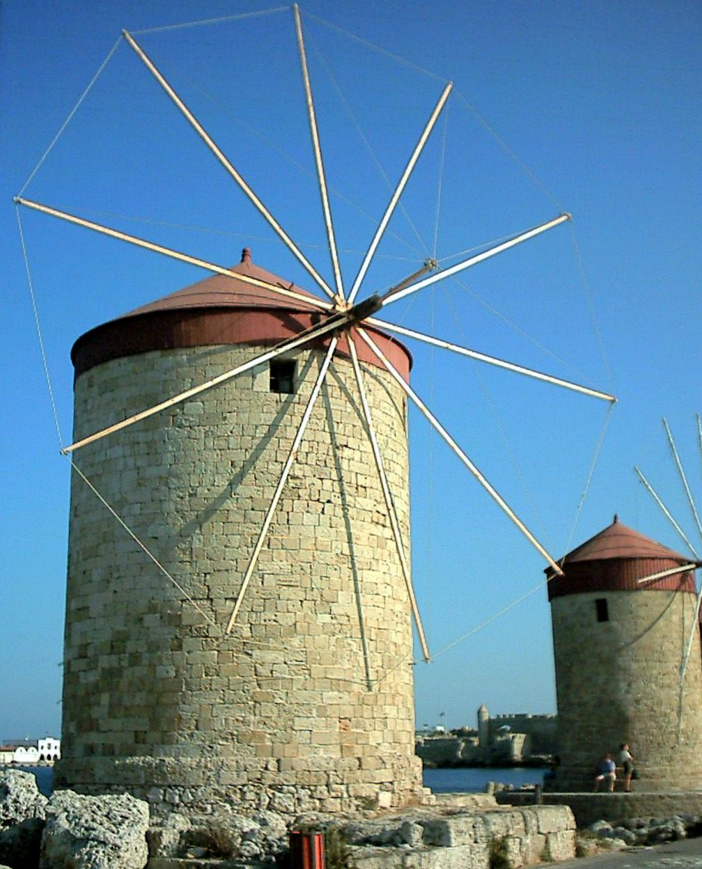 Rhodes windmills