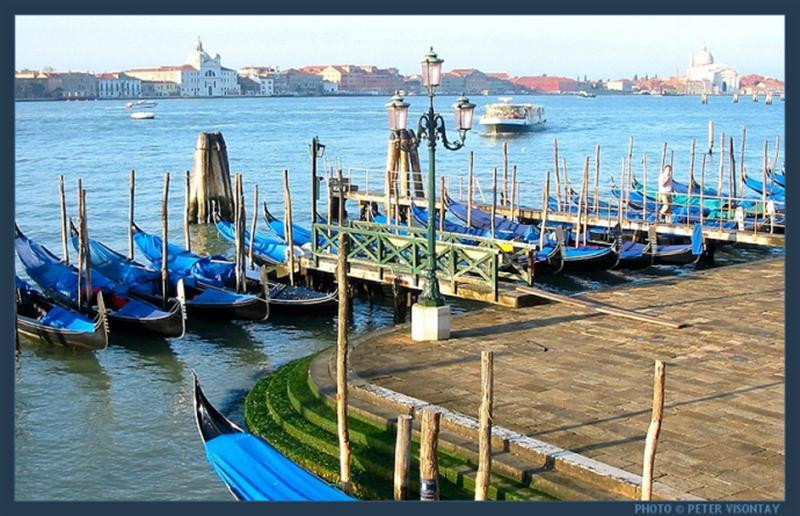 Italy Venice Gondolas (Medium) (Medium)