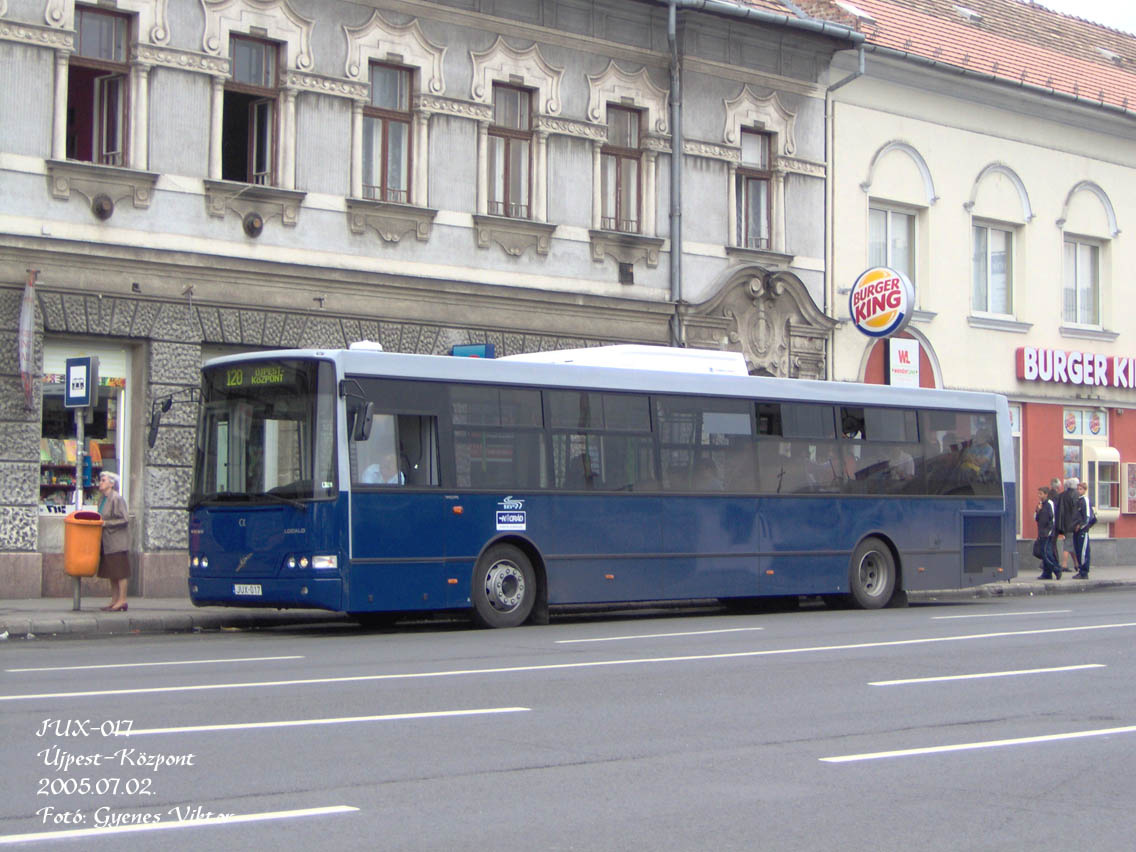 Busz JUX-017