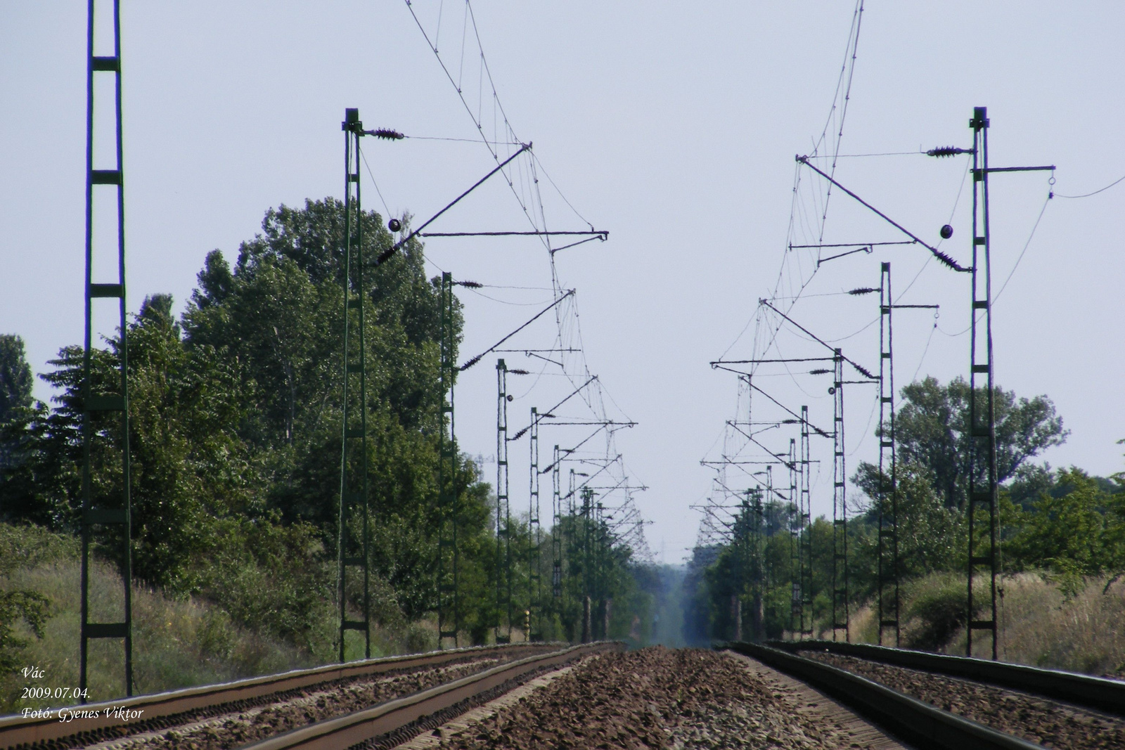 Vasúti pálya Vác - Sződliget között1