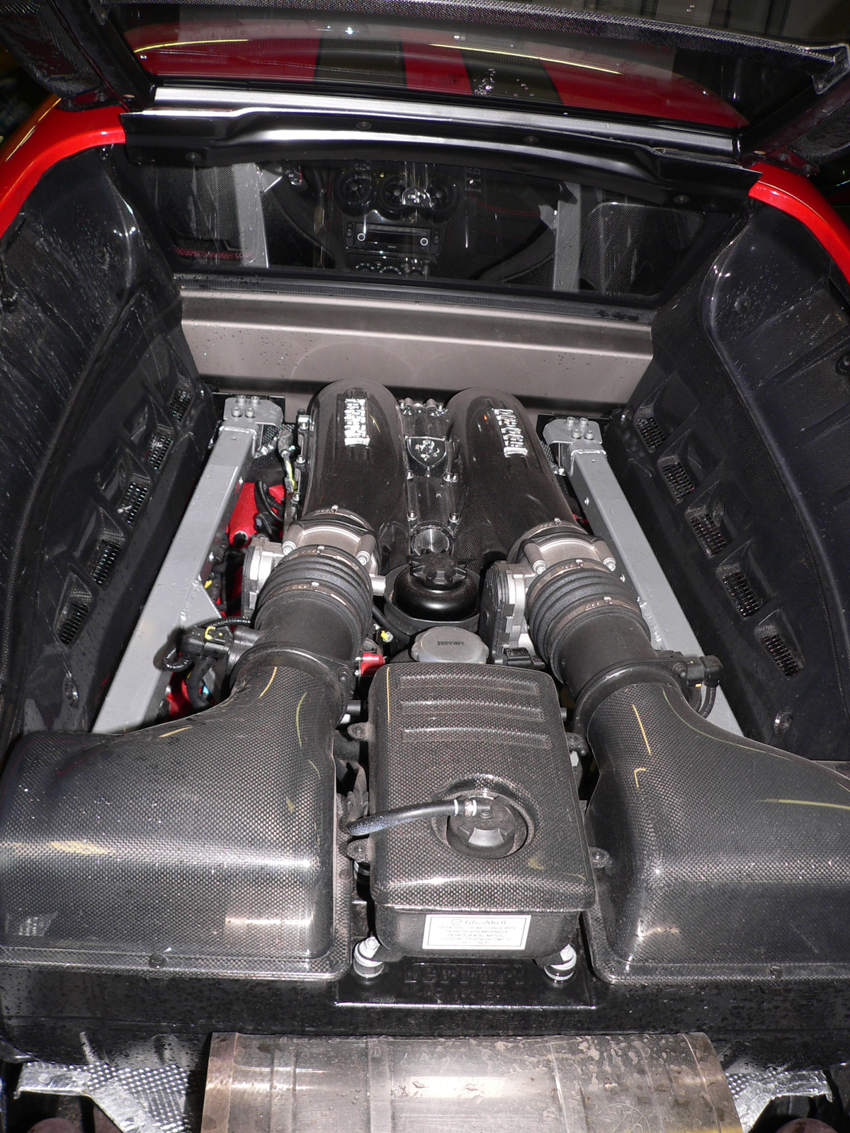 Ferrari 430 Scuderia motor