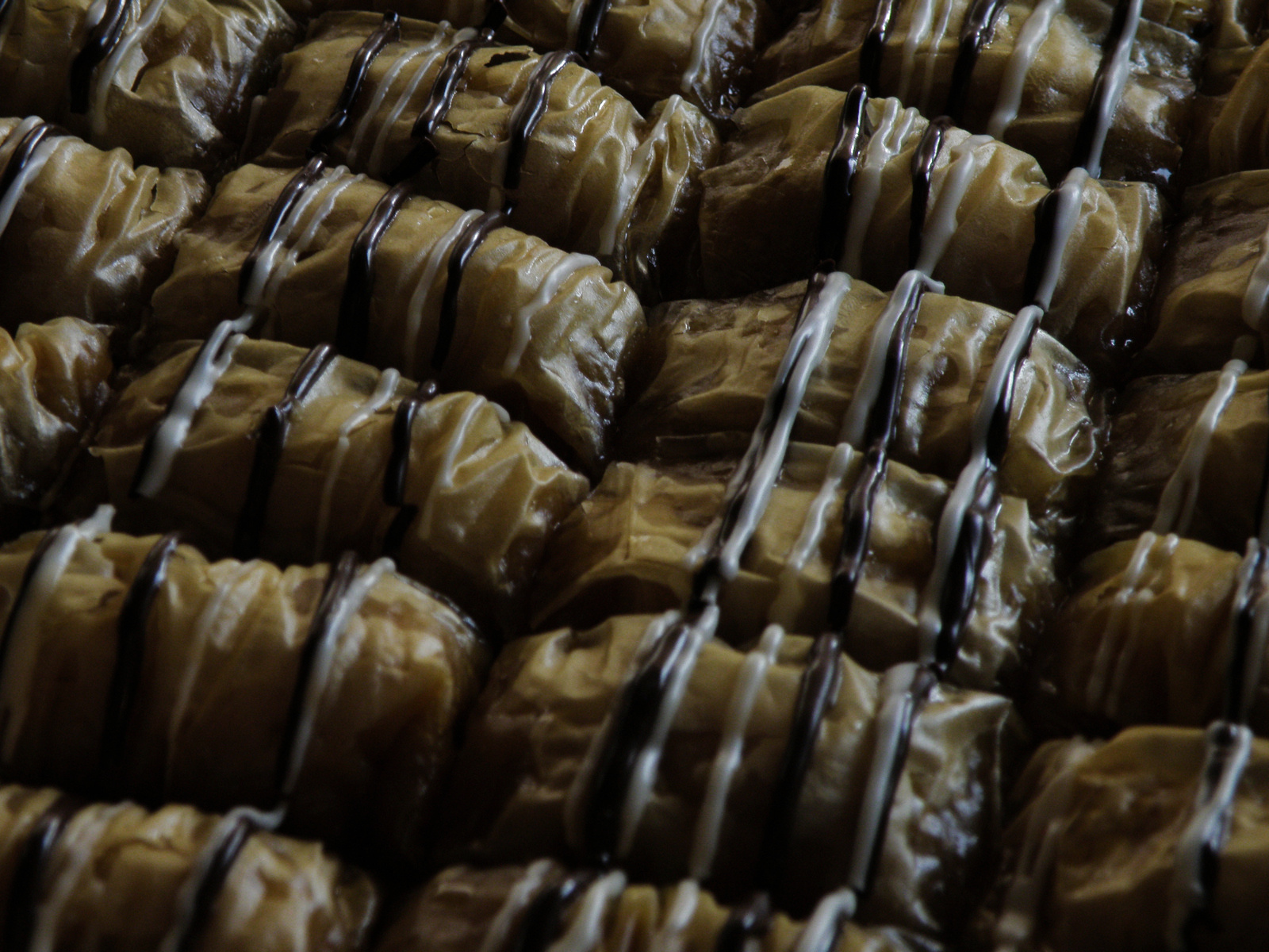 Csokis baklava