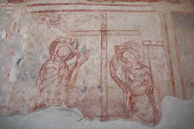 Vizsoly-Középkori freskók